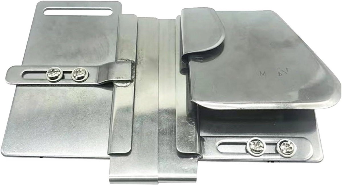 Ritshulp Naaimachine - Zoomhulp Stikvoet - Naden Stikken - Verstelbaar - 6mm - Zilver