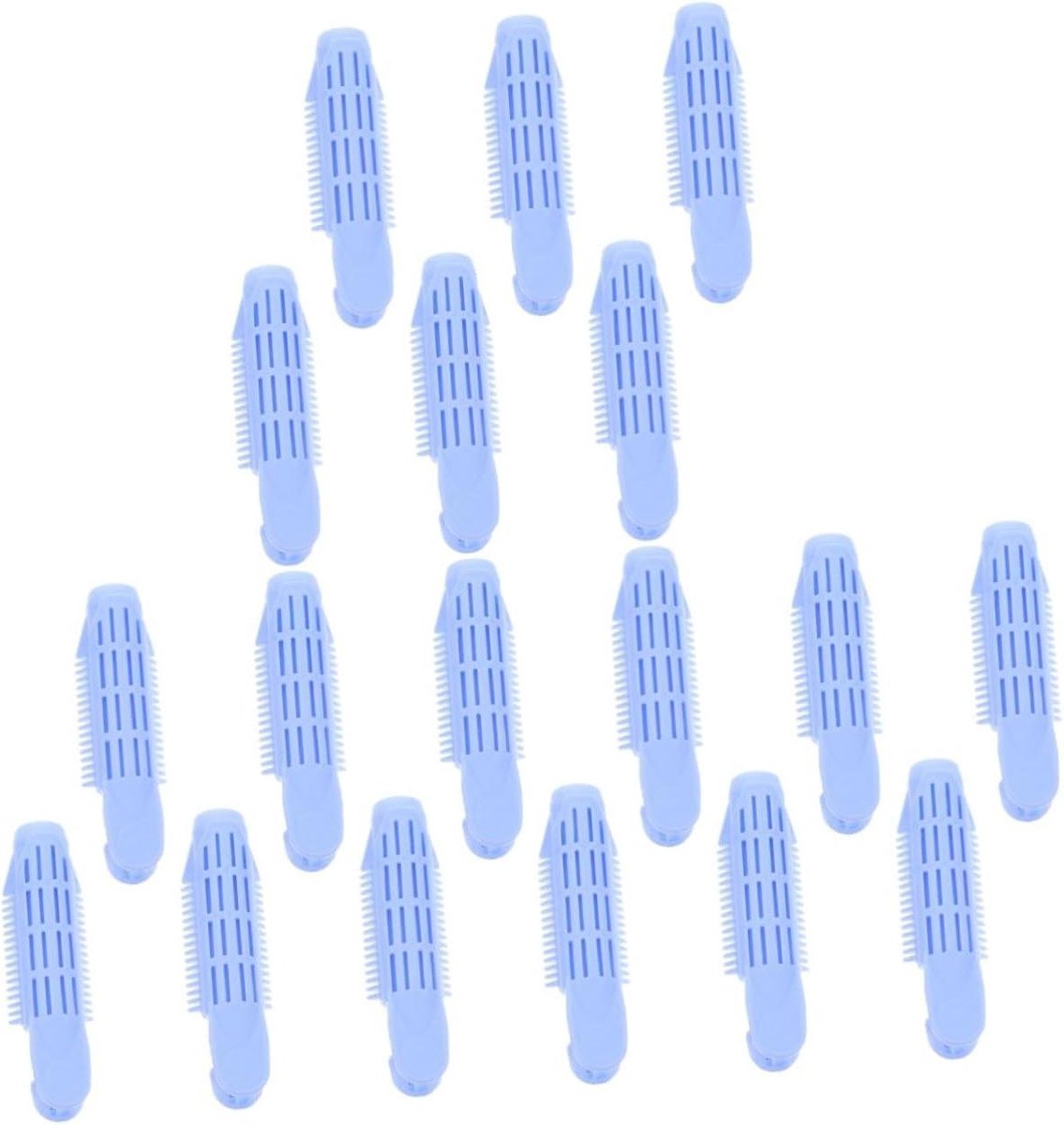 Haarwortelclips - Pluizige Clips - Haar Stylen - Zelfgrijpend Ontwerp - 18 stuks - Blauw