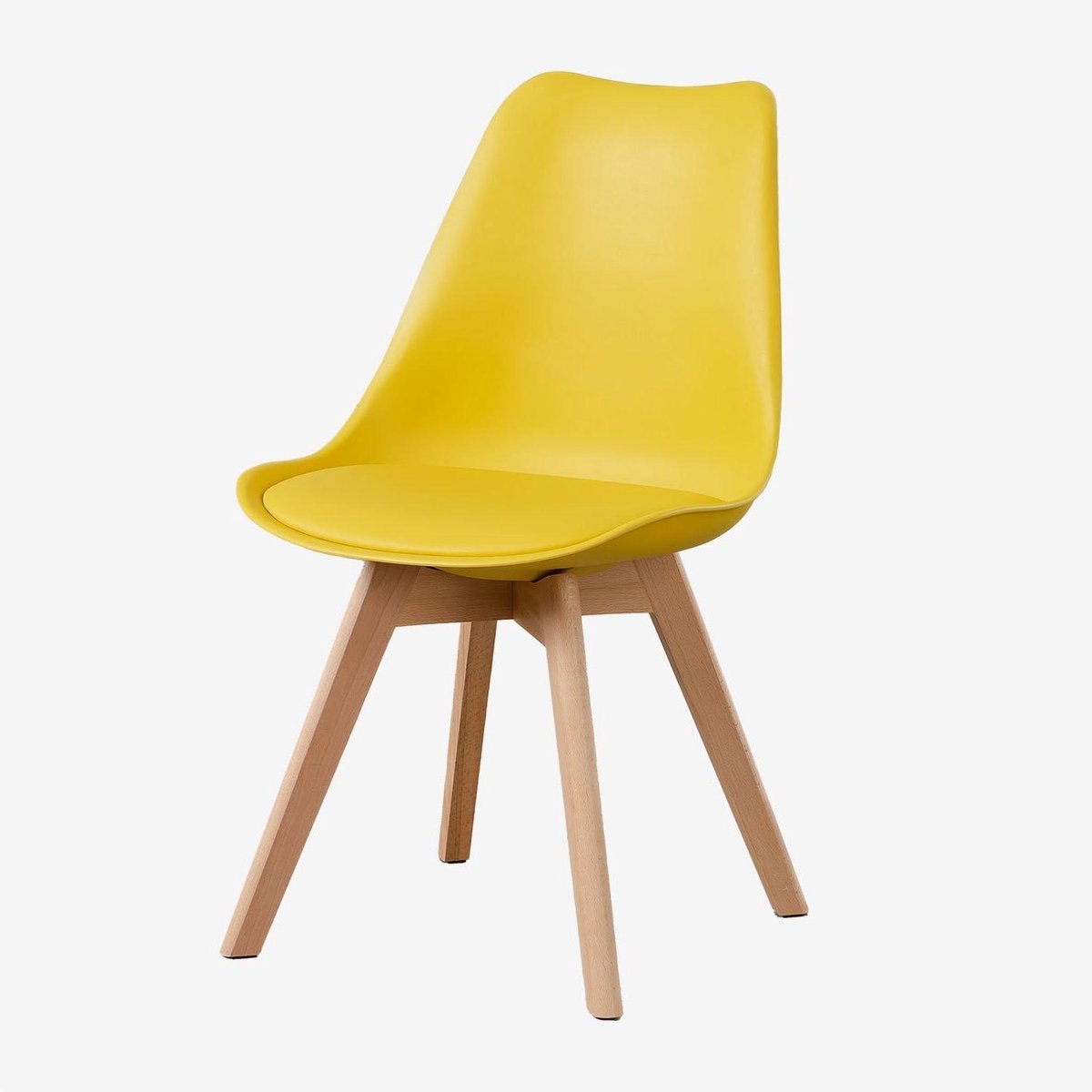 Eetkamerstoel - Scandinavische stoel - Comfortabel zitten - Ergonomisch design - 82 cm hoo