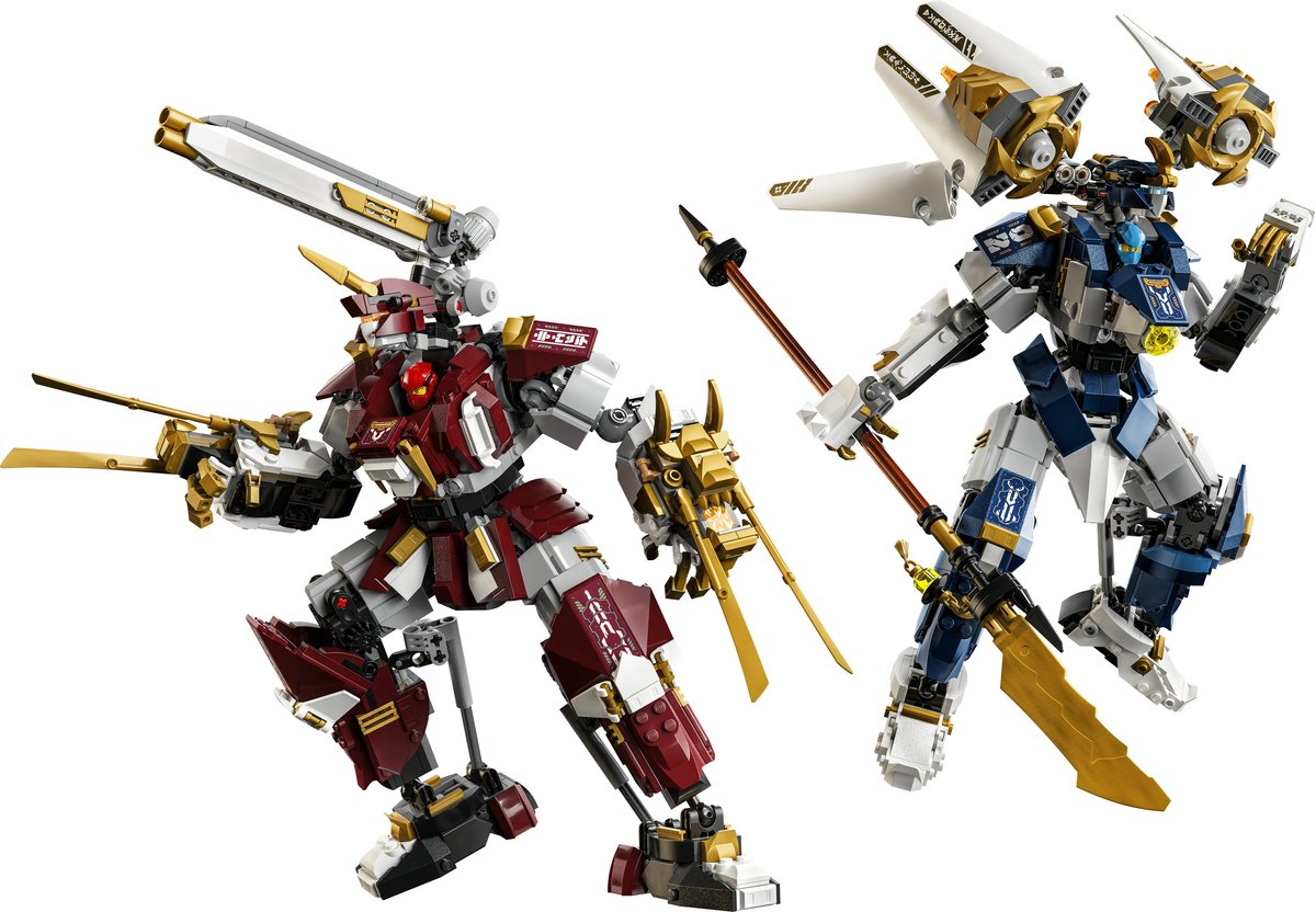LEGO NINJAGO De Twee Torenhoge Mecha Bouwpakket voor Kinderen met Actiefiguren 71870 – foto 4