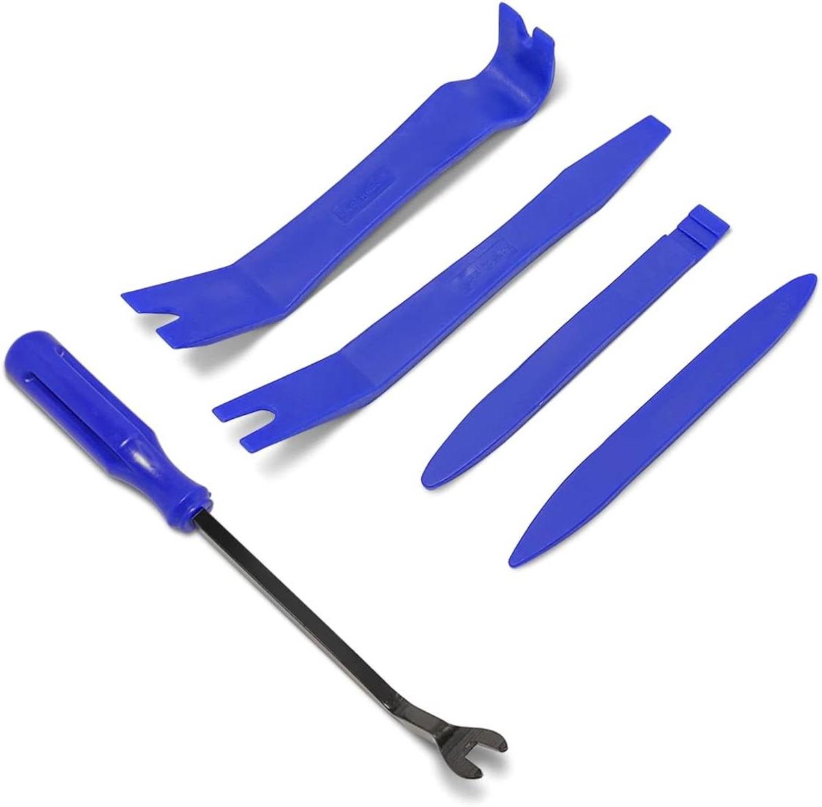 Gereedschap Set - Demontage Tools - Auto Interieur - Krasbestendig Kunststof - 5 Stuks - Blauw