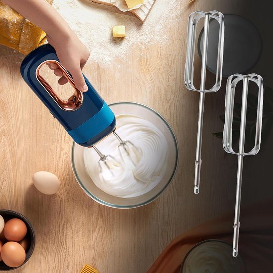 2pcs Electric Food Mixer Heads Handheld Beater Heads Stainless Steel Eggs Mixer Accessories Eggs Beater Replacement Part — afbeelding 4