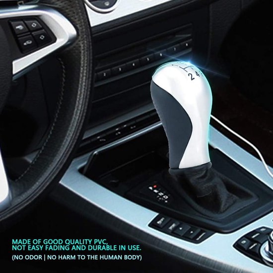 Schakelpookknop 5 Versnellingen - Schakelhendel Handmatig - Auto Rijcomfort - Ergonomisch Design - 108 cm Hoogte - Zwart van Merkloos — afbeelding 3