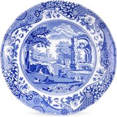 Brood en boterborden - Kleine borden - Ontbijt en lunch - Fijn aardewerk - 165 cm - Blauw wit
