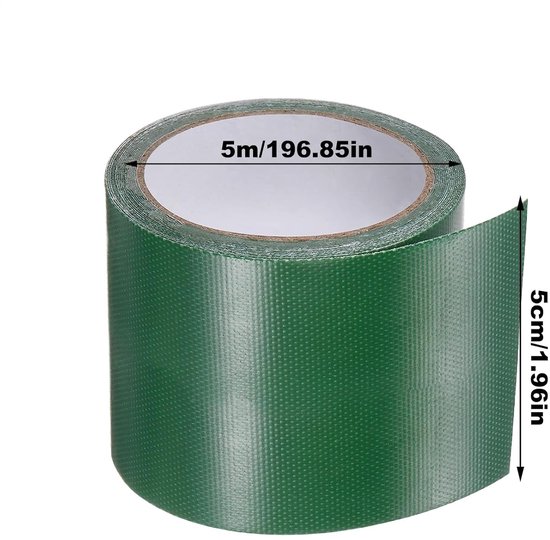 Reparatietape - Tent reparatie - Waterdicht maken - Hittebestendig ontwerp - 5 x 500 cm - Transparant van Merkloos — afbeelding 3
