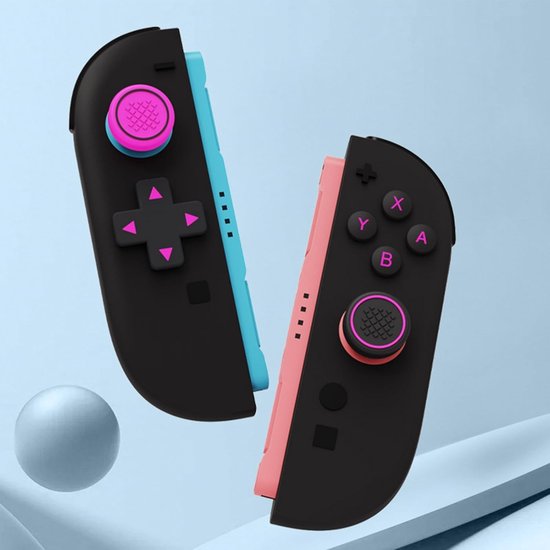 Joystick Covers - Grip Caps - Gaming Verbetering - Superieure Grip - 1 Set - 9 Kleuren — afbeelding 3