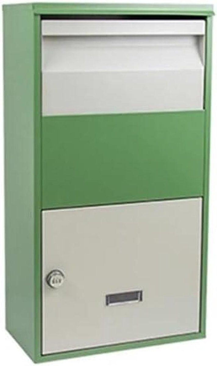 Brievenbus - Postbak - Post Ontvangen - Groot Volume - 10x10x10 mm - Groen