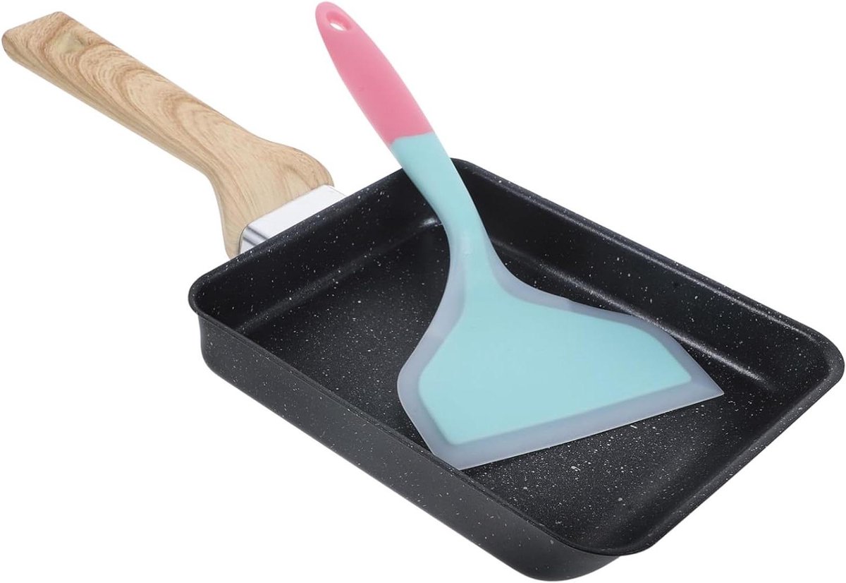 Omelet Pan Koekenpan Eieren Ontbijt Bakken Anti-aanbak Coating 25 cm Divers
