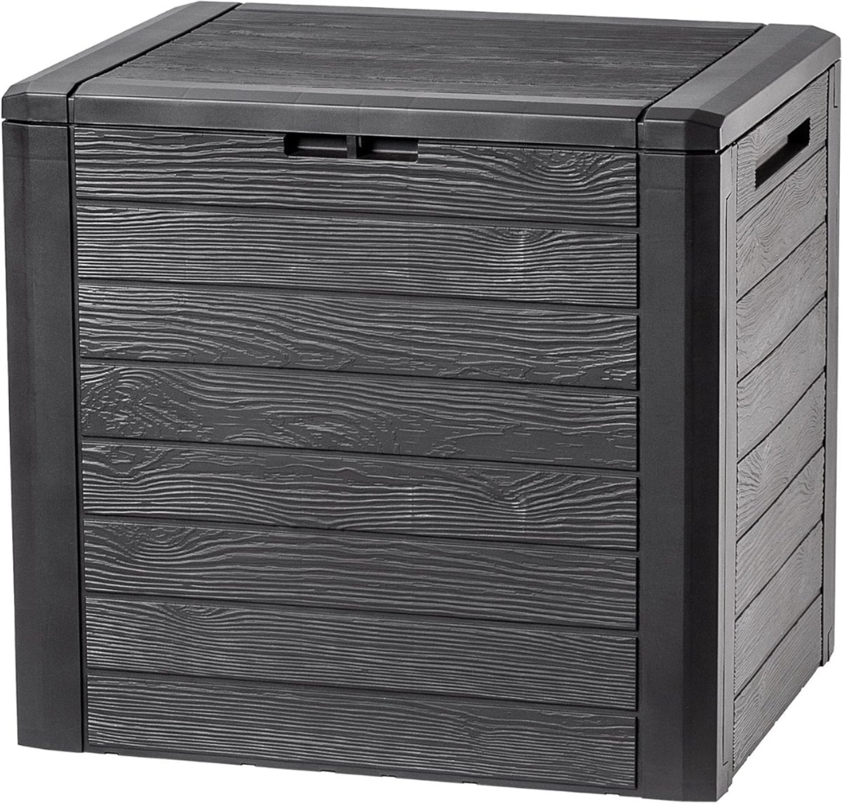 MRKK® Tuinkast - Tuinkist - Tuinkasten voor Buiten - Tuinberging - Kunststof - Zwart