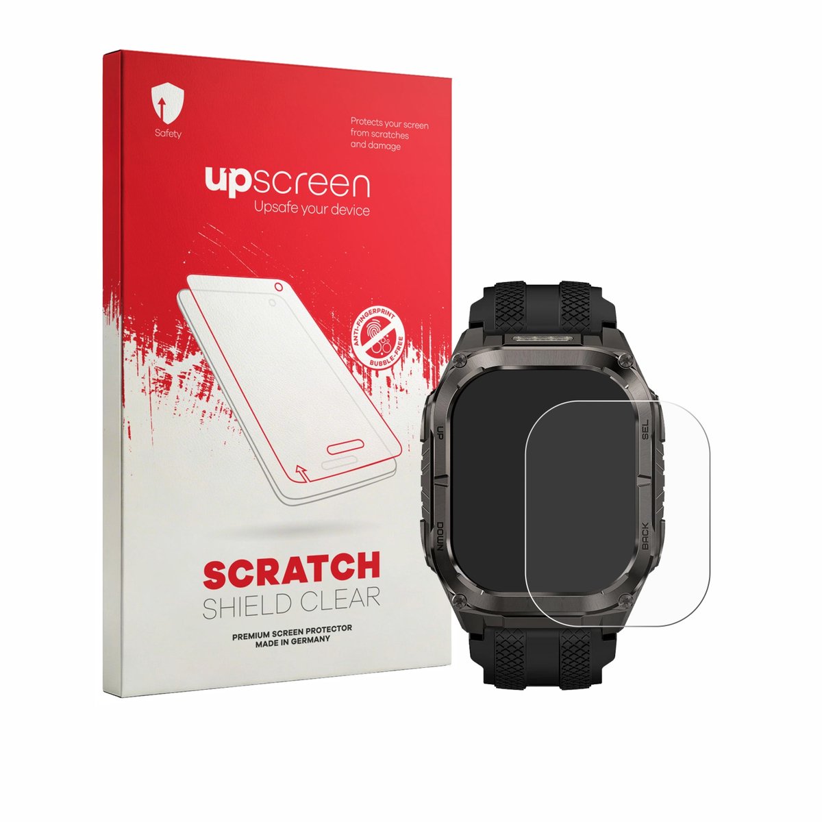upscreen - Screenprotector voor Kospet Tank M4C - Folie Beschermfolie transparant