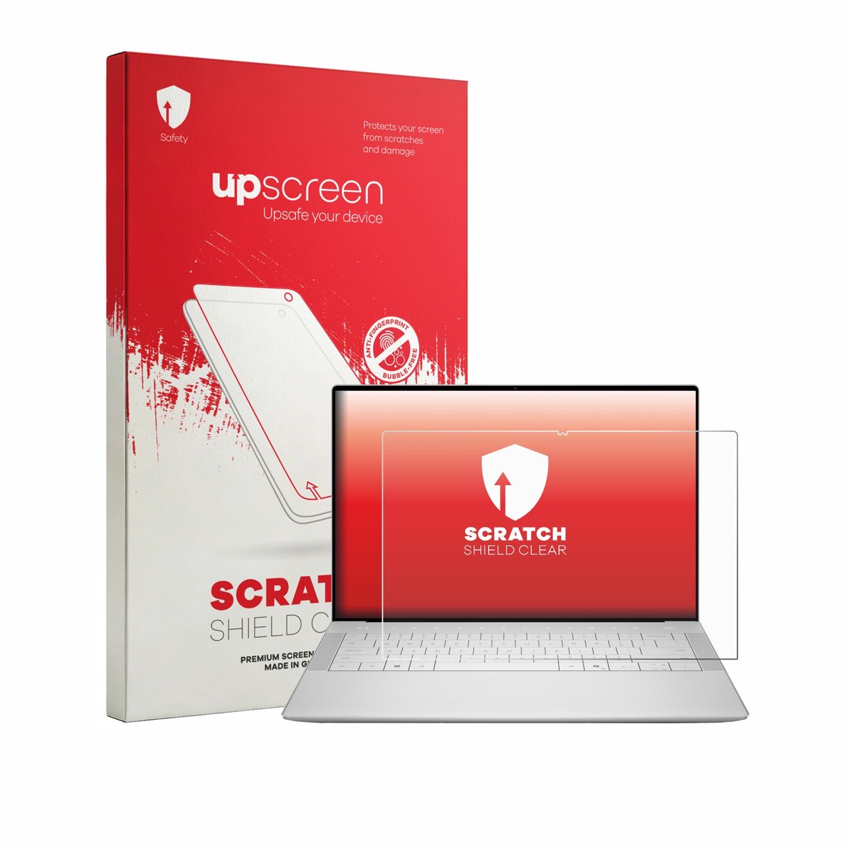 upscreen - Screenprotector voor Dell XPS 14 DA14250 - Folie Beschermfolie transparant