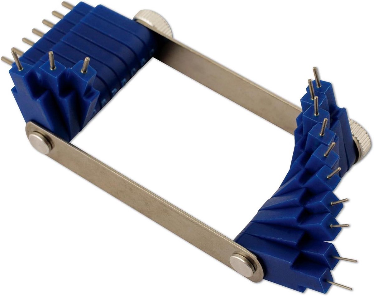 Carburateur Reinigingsset - Mondstuk Gereedschap - Onderhoud Motor - 20 Delige Set - 0.45-1.5 mm - Zilverkleurig