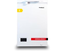Vrieskast - Diepvrieskist - Voedsel bewaren - Elektronische bediening - 98 Liter - Wit