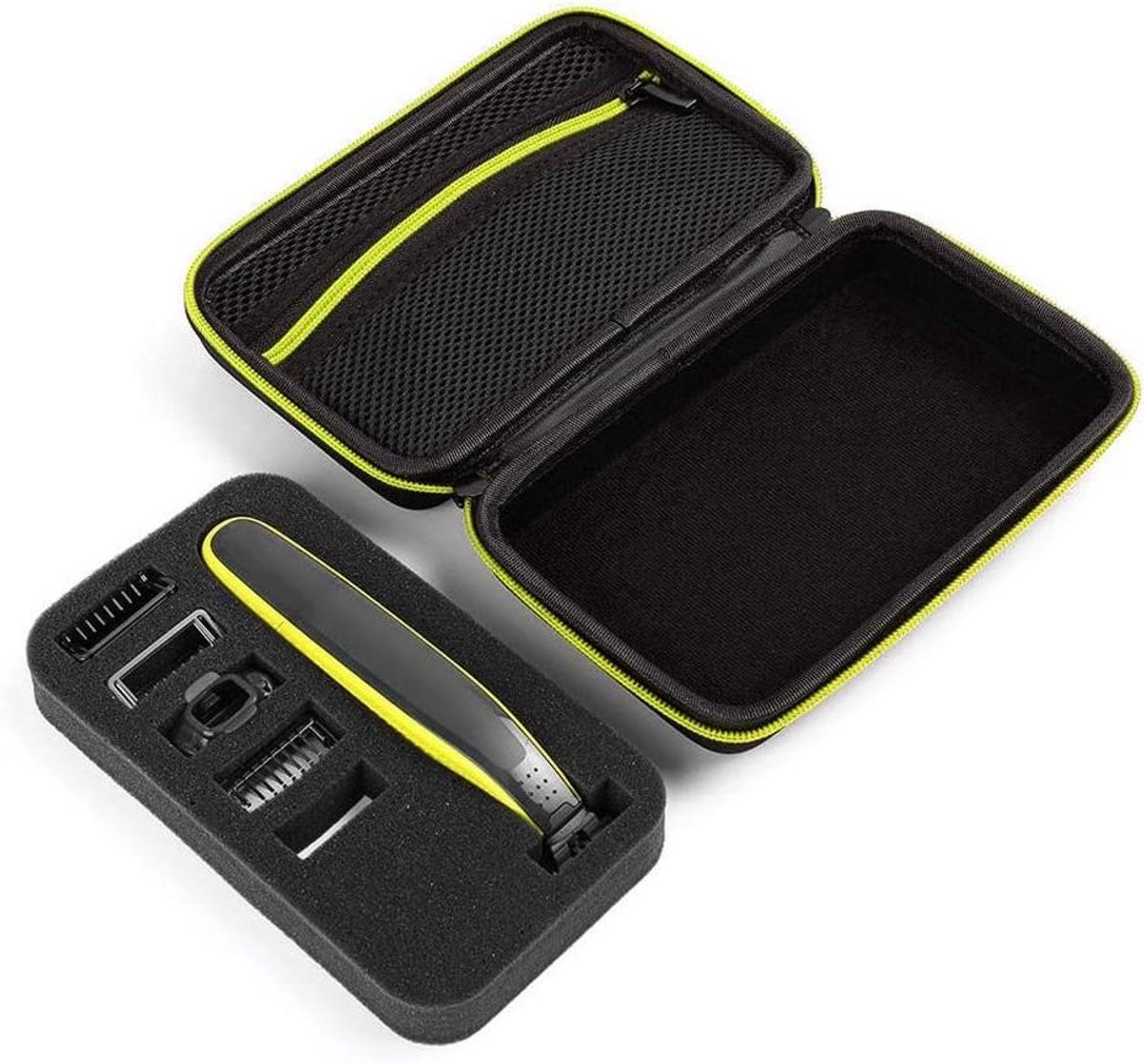 Scheerapparaat Opbergdoos - Reis Etui - Veilig Opbergen - Waterafstotend Materiaal - 120 Gram - Zwart