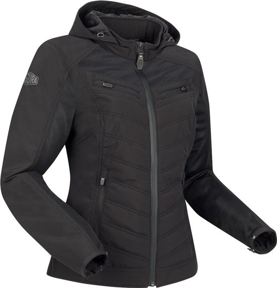Segura Natcho Vented Softshell Mesh Dames Motorfiets Textiel Jas -