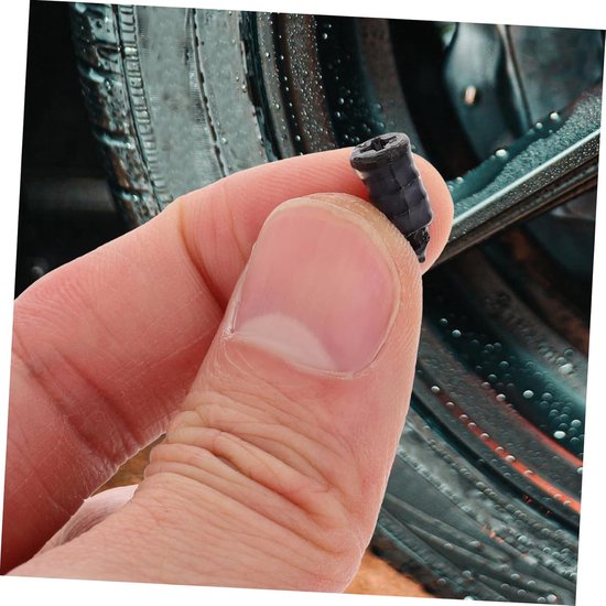 Banden Reparatieset - Lekke Band Reparatie - Snelle Reparatie - Duurzame Rubberen Schroeven - 10 Stuks - Multi — afbeelding 2