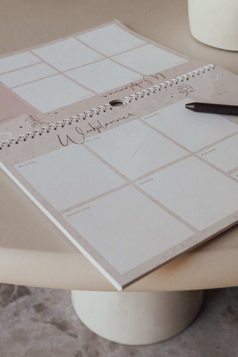 Maan Amsterdam Weekplanner - Inclusief stickervel - To do planner - Ongedateerd - A4 - Eclipse — afbeelding 9