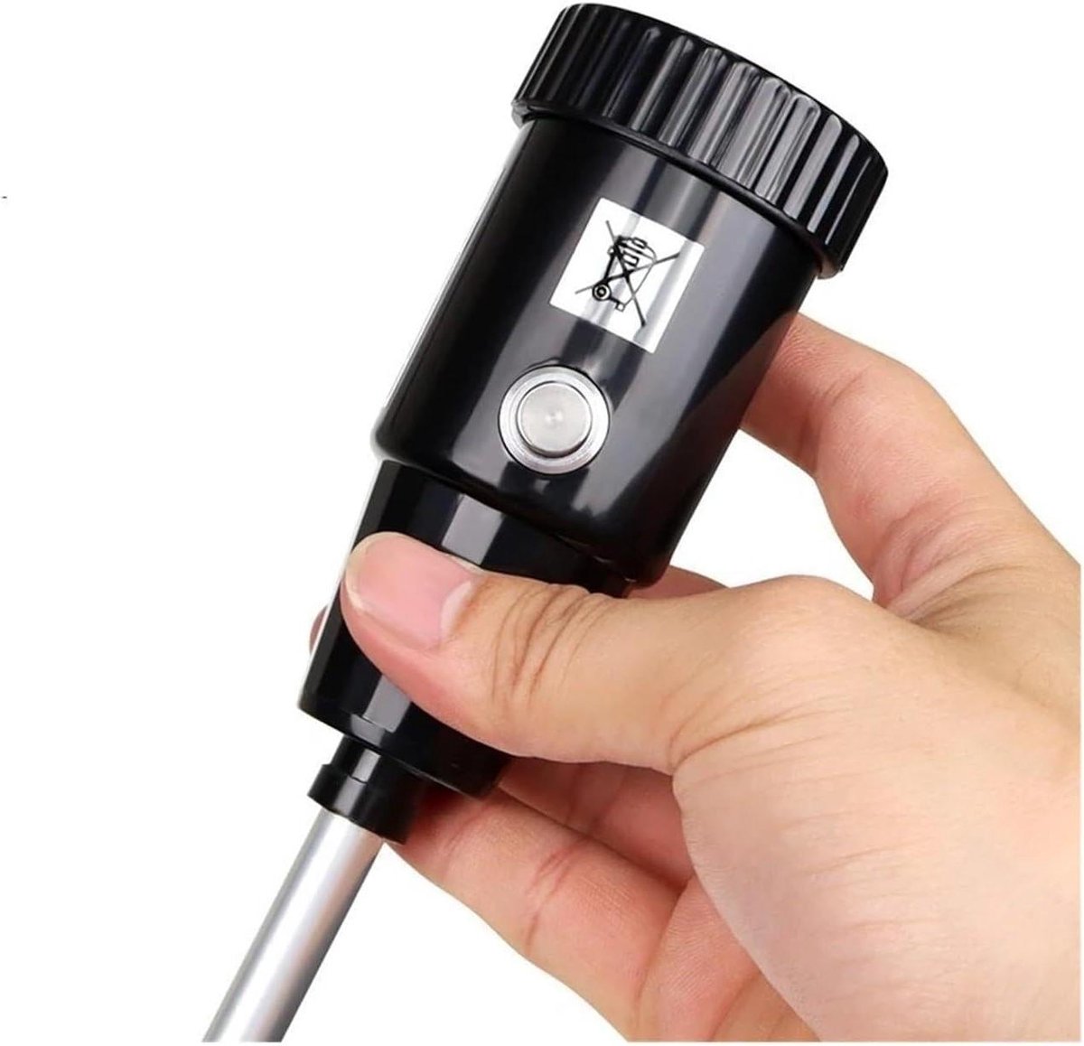 Bodemtester - pH Vochtigheidsmeter - Plantenverzorging - Waterdichte metalen sonde - 254 cm - Zilver