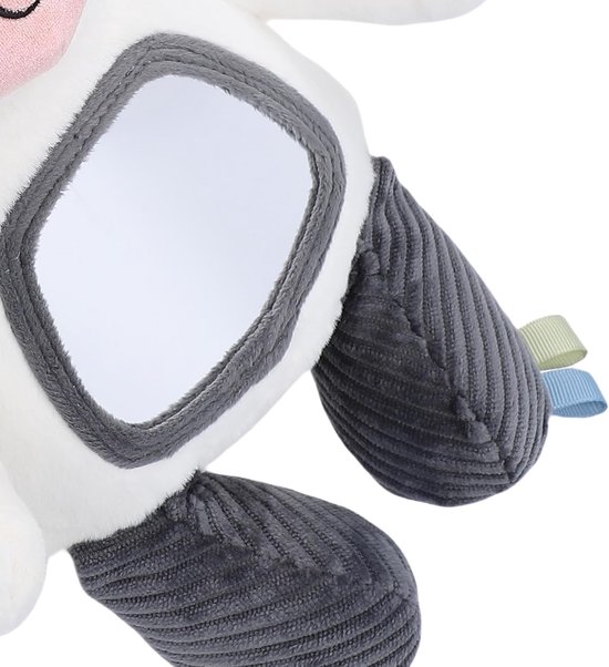 Babyslaap Knuffel - Muzikaal Speeltje - Rustgevend Slapen - 3 Slaapliedjes - 30 x 23 x 10 cm - Koe — afbeelding 4