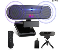 Webcam voor PC - Streaming Camera - 4K Kwaliteit - thuiswerken