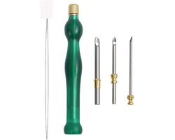 Acunny Punch Voor Borduren En Punch Needle, haakpengereedschap, Voor Werk, Handwerk Borduren Vilt Kleding Tapijt Kussen Thuis Feest