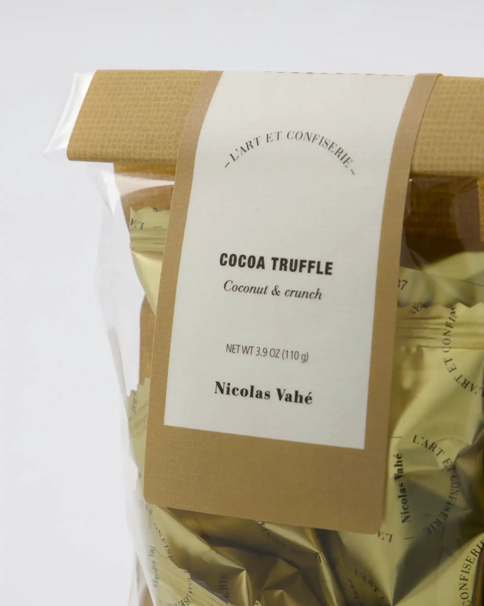 Cocoa truffles Coconut & crunch 110g