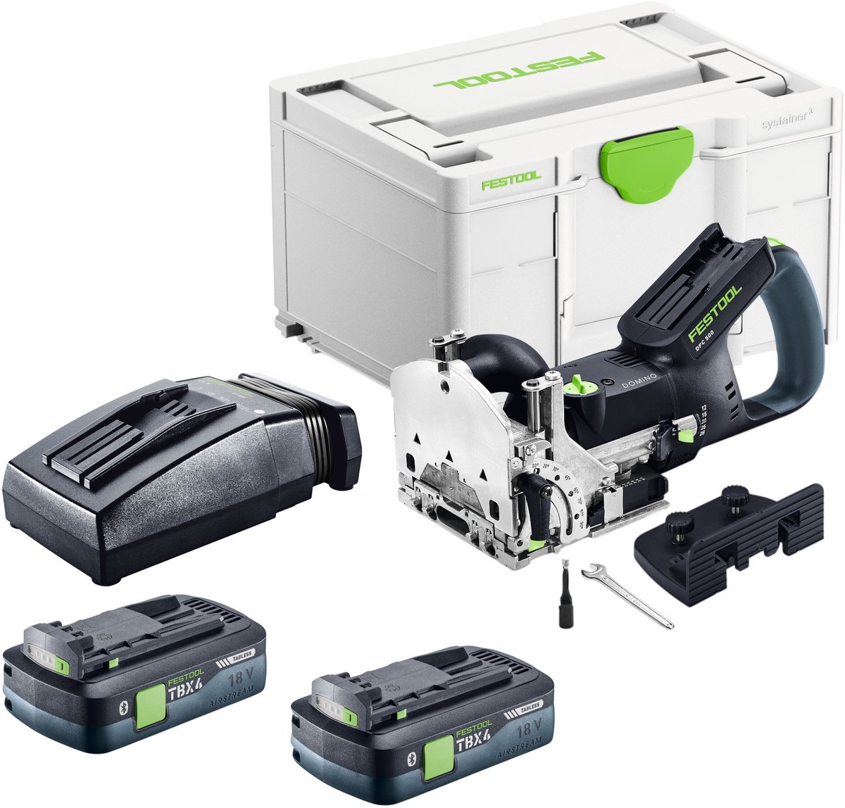 Festool DFC 500 E-Basic accu-plugfrees 18 V 4 - 10 mm + 2x accu 4,0 Ah + oplader + Systainer
