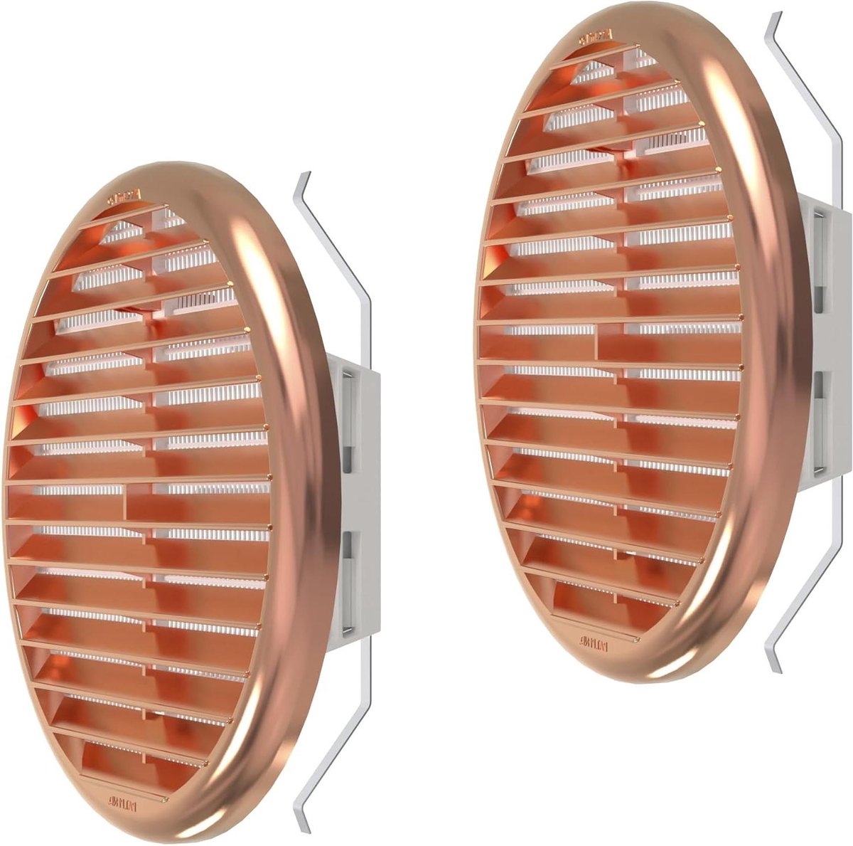 Ventilatierooster Rond - Rooster met insectennet - Ventilatie Verbeteren - Met Insectennet