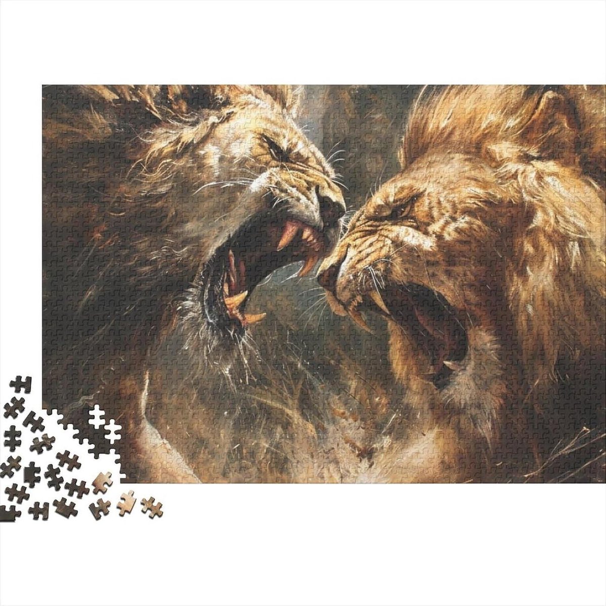 Puzzel 1000 stukjes - Legpuzzel Volwassenen - Ontspannend Spel - Met Bonusposter - 75x50cm - Multicolor