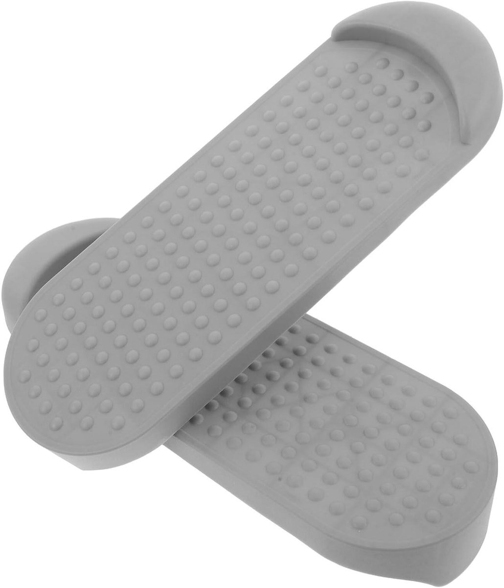 Elliptische Machine Pedalen - Fitnessapparaat Voetsteunen - Indoor Training - Universele Pasvorm - 32 x 11.4 x 4 cm - Lichtgrijs
