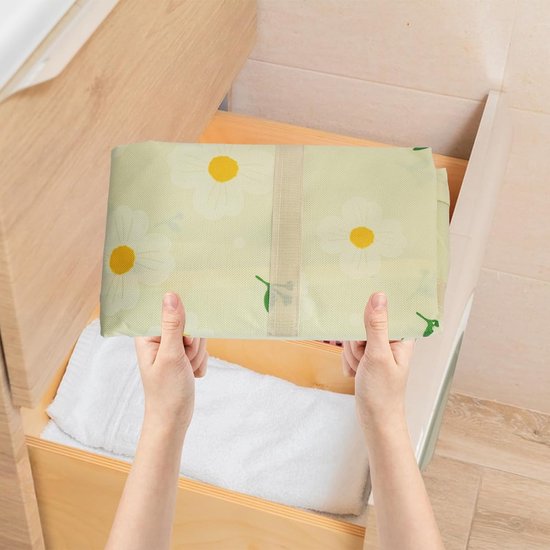 Opbergzakken Dekbed - Dekbed Opberger Kleding - Slaapkamer Ordenen - Vochtbestendig Ontwerp - 70 x 30 x 50 cm - Grijs — afbeelding 2