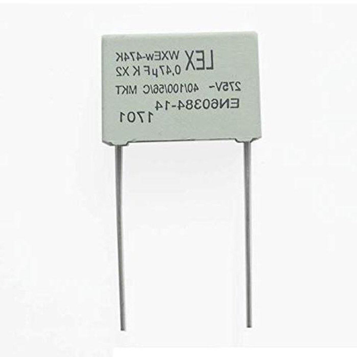 Ontstoringscondensator - Condensator Filmcondensator - LED Stabiliseren - X2 Klasse - 022µF 275V - Niet van toepassing