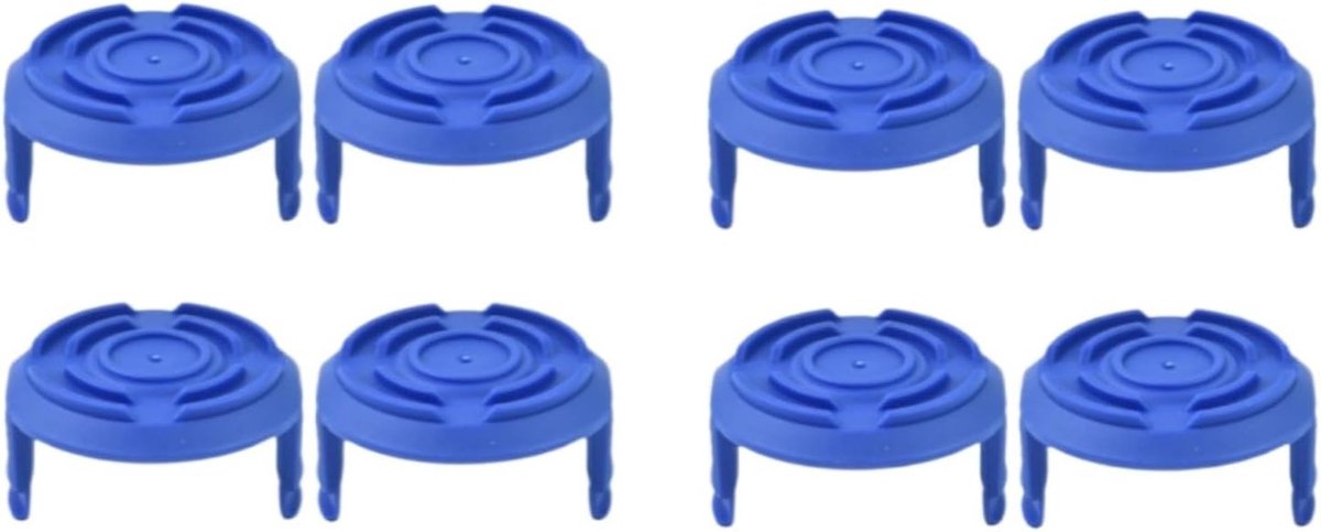 Trimmer Spoel Covers 2/4/8/10 Pack Geschikt voor Mac Allister MGTP18Li, Vervangende Spoel Caps 1.5mm 1x2.5m (2PCS) voor Tuinonderhoud en Grasmaaien