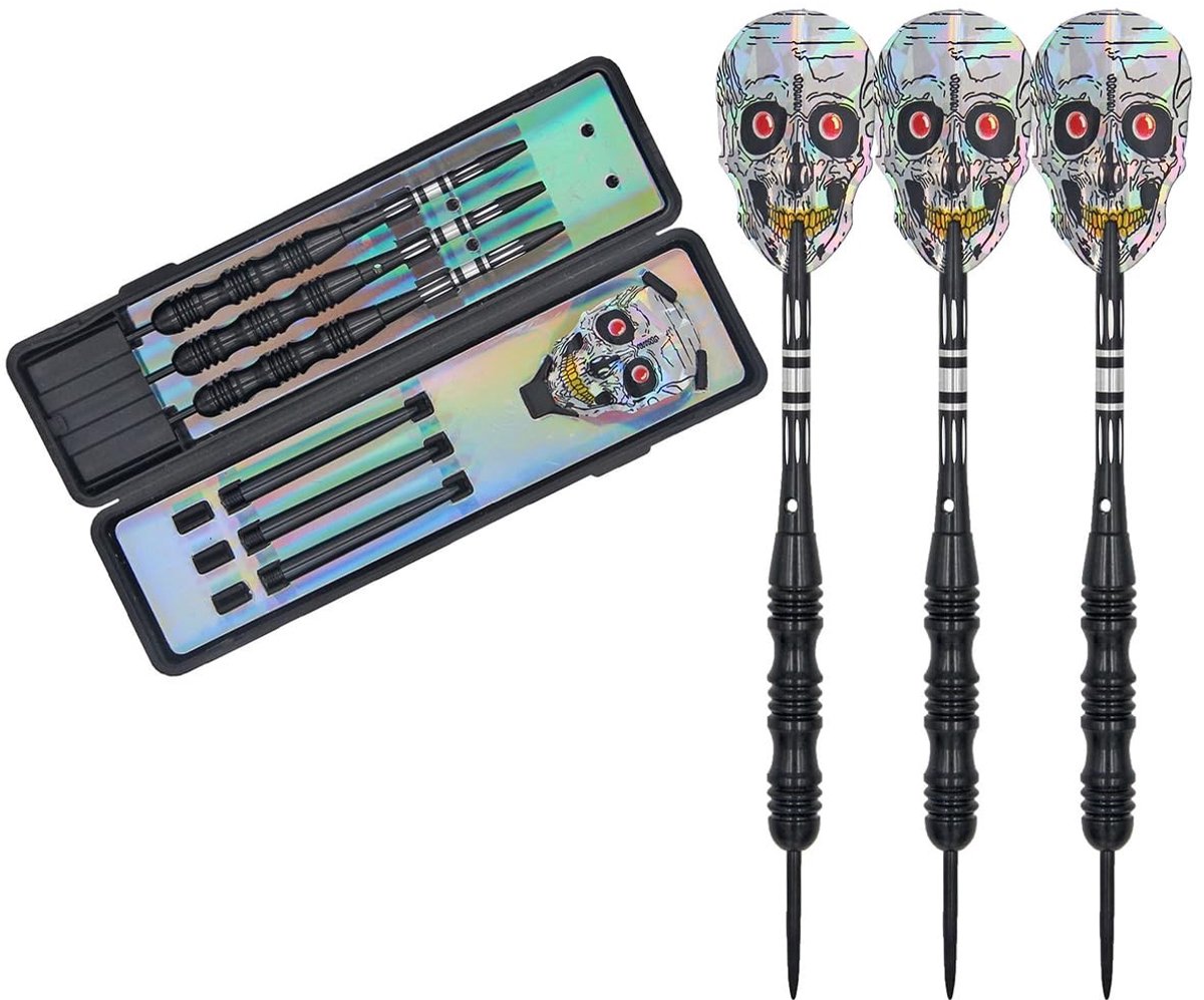Allecto - Dartpijlen Set - Professionele dartset - 24 gram - Inclusief tas - Voor beginners en gevorderden - Ideaal voor trainingen en wedstrijden