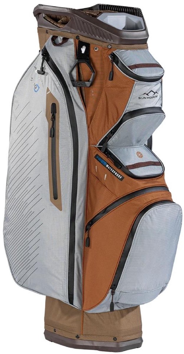 Sun Mountain C130 H2NO Waterproof Cartbag - Bruin Grijs