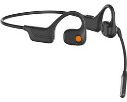 DG09 bone conduction hoofdtelefoon, open ontwerp, ruisonderdrukkende Bluetooth, met markeringstrip, 270° draaibaar en ultralange batterijduur.