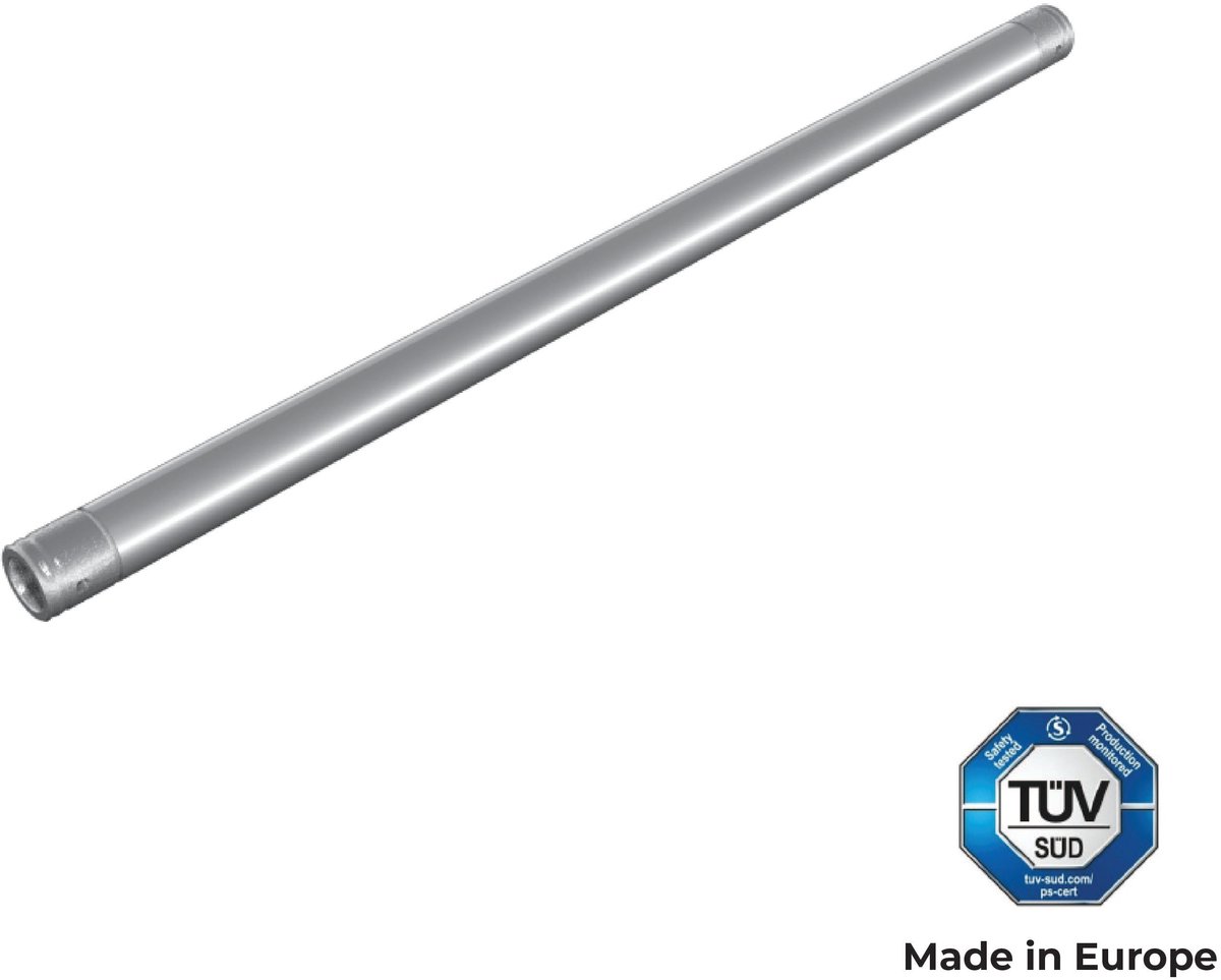 Aluminium buis 2 meter - Altura FA1-200B - Zwart