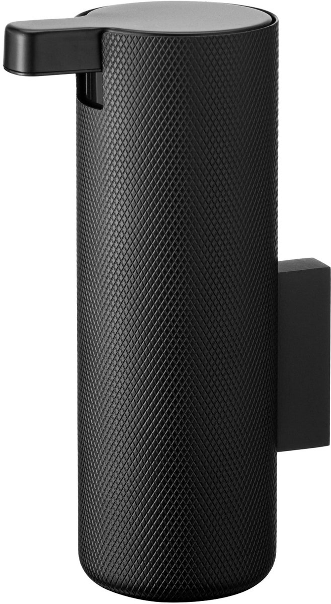 Modo Rof Zeepdispenser Wand Black | Zwart | Staal