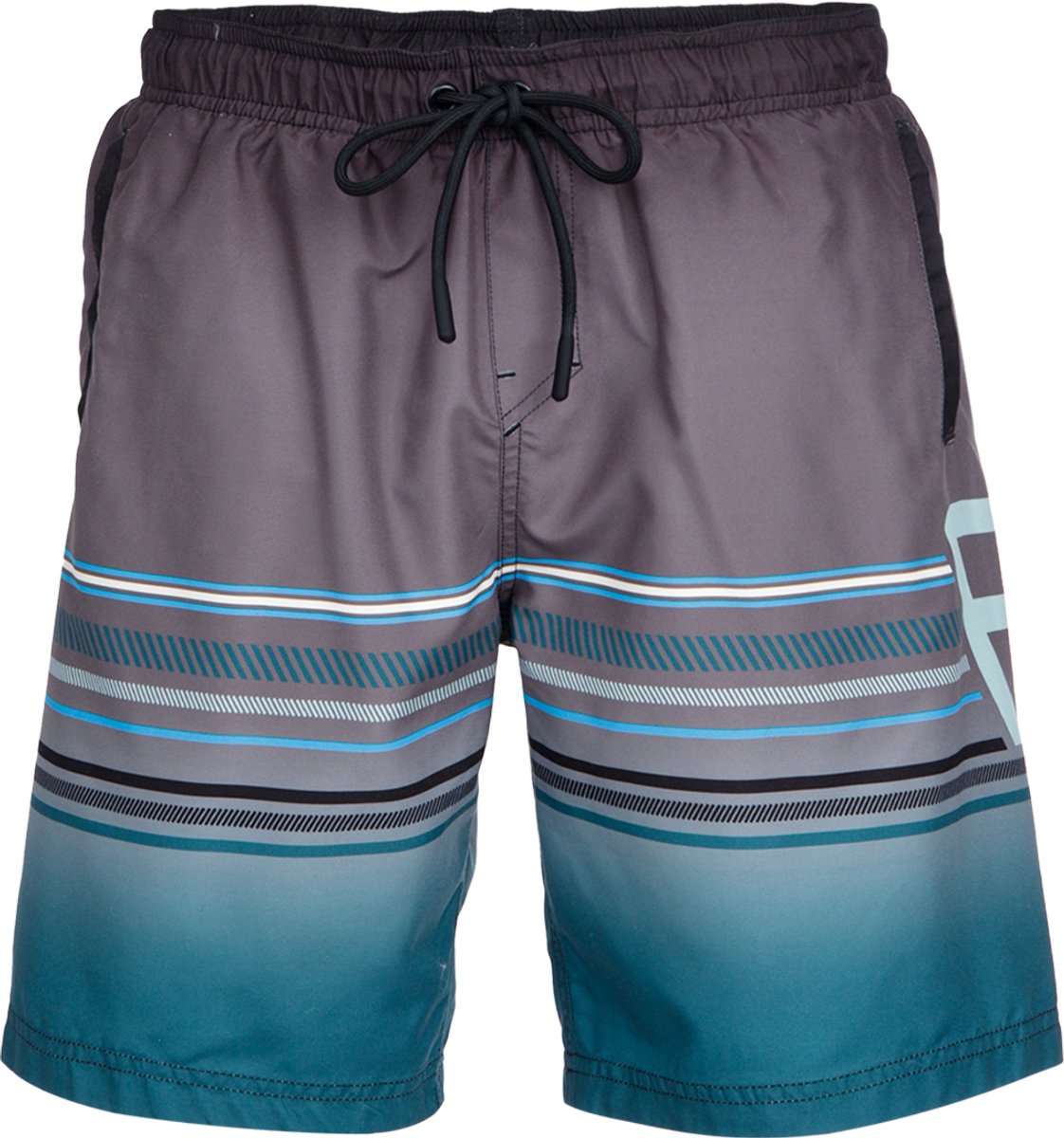 Brunotti Cester-Long Zwembroek Mediterranea Heren 100% Recycled 4-Way Stretch Sneldrogend S Mediterranean