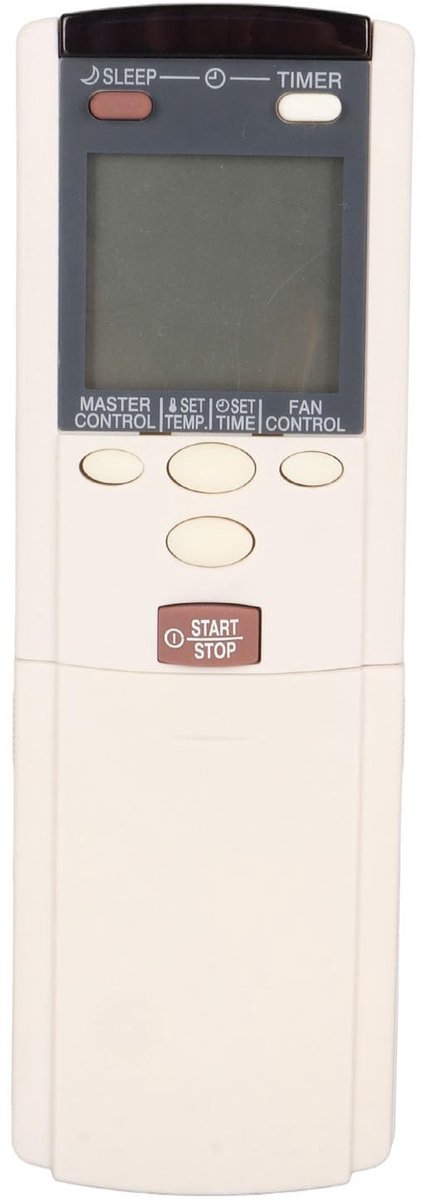 Allecto - Air Conditioner Afstandsbediening - Geschikt voor FUJITSU AR DL1 t/m AR DL12 - Duurzaam en Ergonomisch - Handzaam en Lichtgewicht - Koele...