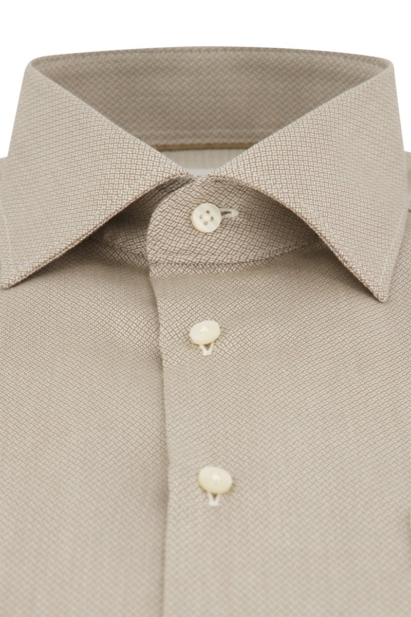 Eterna business overhemd beige