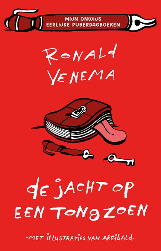Mijn onwijs eerlijke puberdagboeken 1 - De jacht op een tong ... - cover