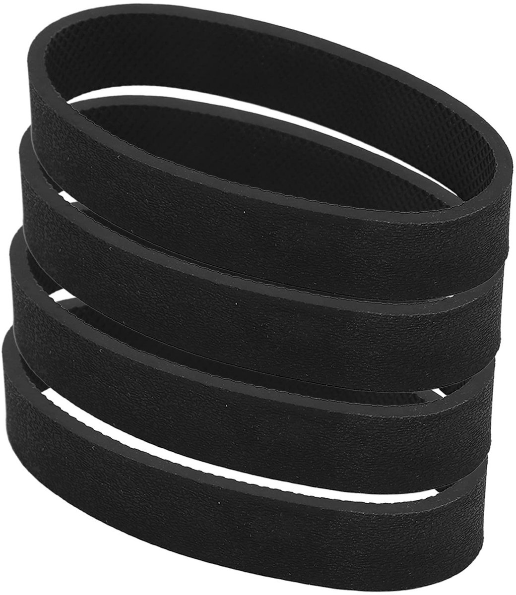 Allecto - Stofzuiger Riem - Vervangingsriem voor Kirby - Flexibel en Zacht - Standaard Maat - Rubber Riem - Geschikt voor Avalir - 4 Stuks