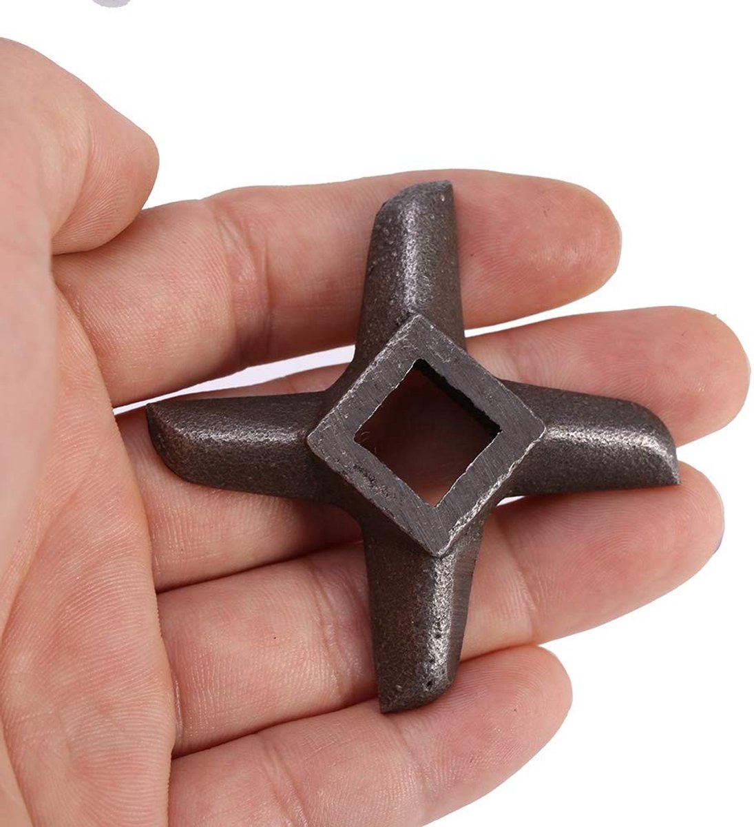 Allecto Vleesmolen Onderdelen Professionele Vleesmolens Duurzaam Stalen Mes Nr.10 Vlees Snijden 1 Gallon Geschikt voor Keuken Vlees