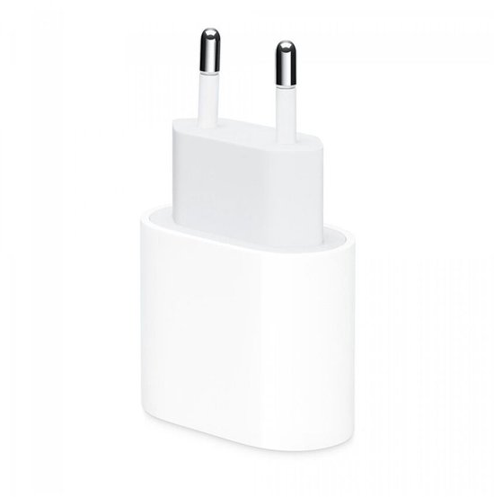 Apple 20W Power adapter - USB-C aansluiting - Snellader iPhone - Wit