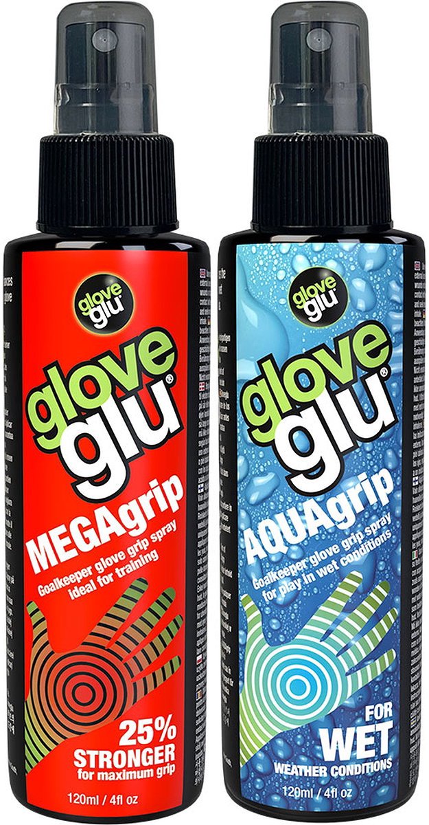 Glove Glu (2X120ml) Mega 'N' Aqua - Zwart | Maat: ONE SIZE