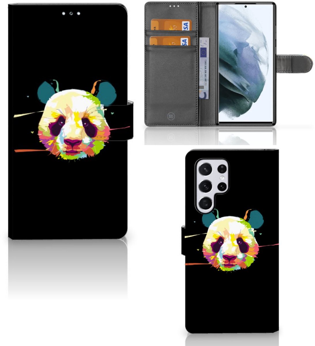 Samsung Galaxy S22 Ultra Leuk Hoesje Panda Color