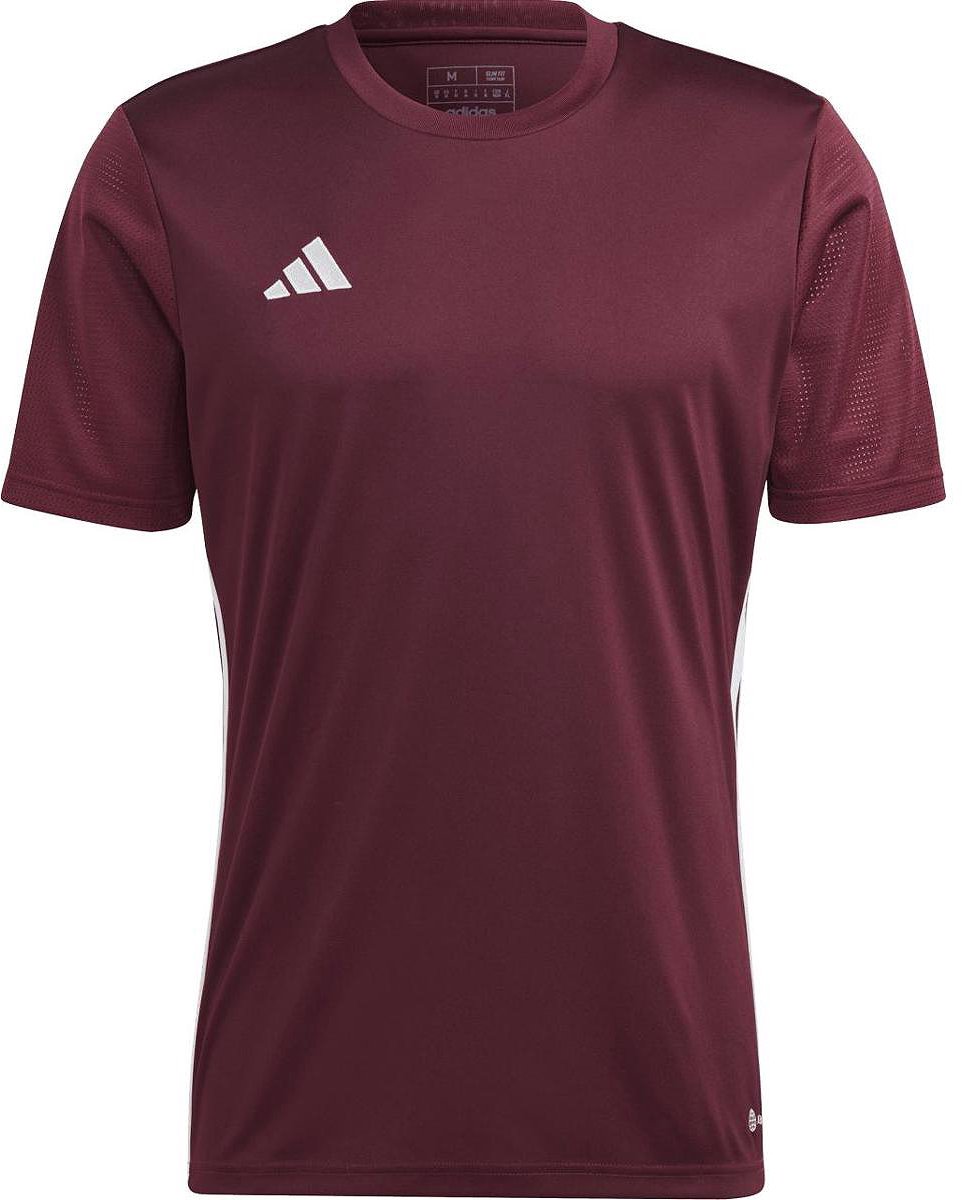 Adidas Tabela 23 Shirt Korte Mouw Heren - Bordeaux / Wit | Maat: S