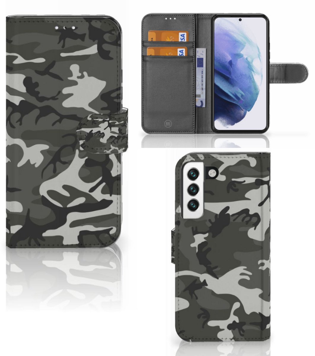 Samsung Galaxy S22 Telefoon Hoesje Army Light