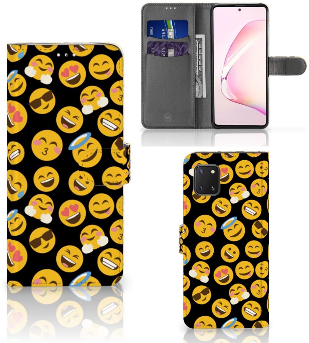 Samsung Note 10 Lite Telefoon Hoesje Emoji